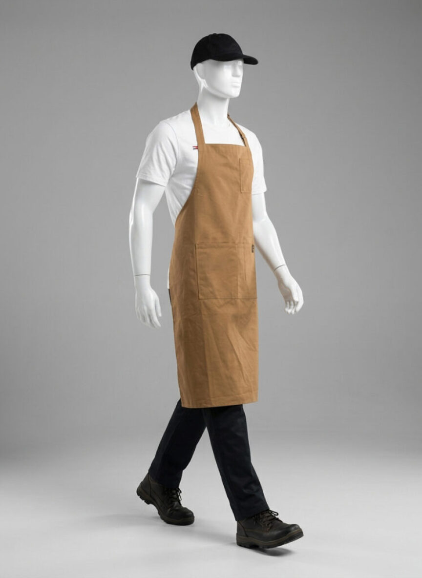 SIGNATURE CHEF APRON - CHESNUT