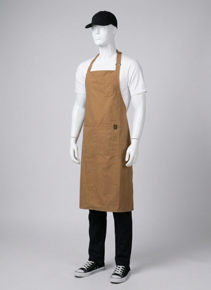 SIGNATURE CHEF APRON - CHESNUT