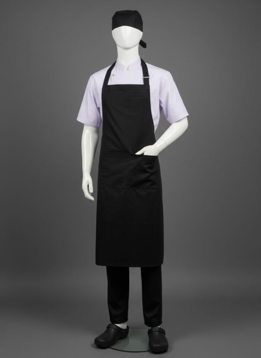 SIGNATURE CHEF APRON - BLACK