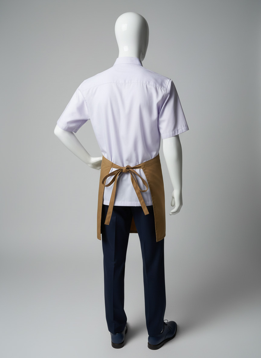 PRESTIGE WAIST APRON - TOFFEE - Gambar 3
