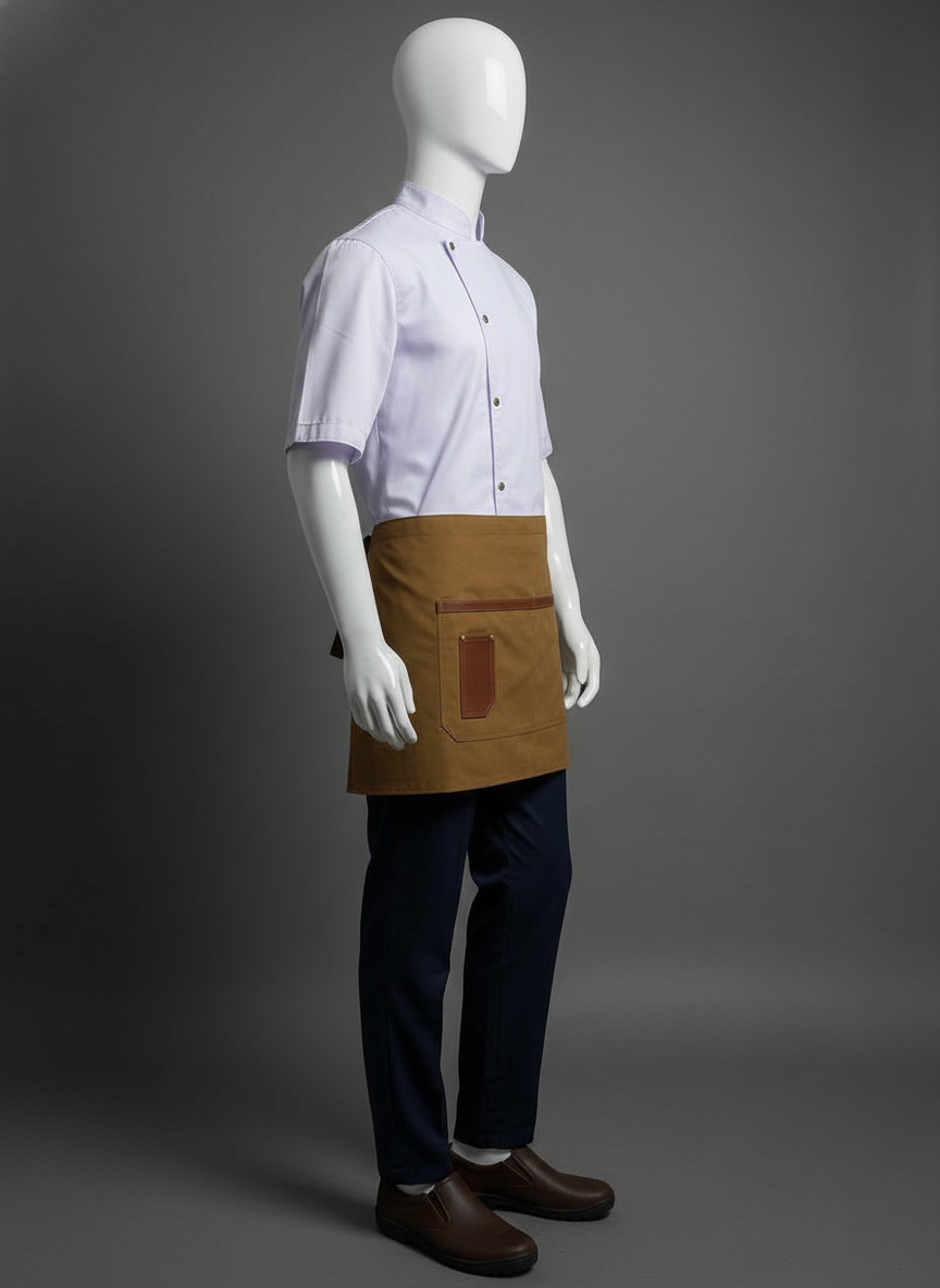PRESTIGE WAIST APRON - TOFFEE - Gambar 2